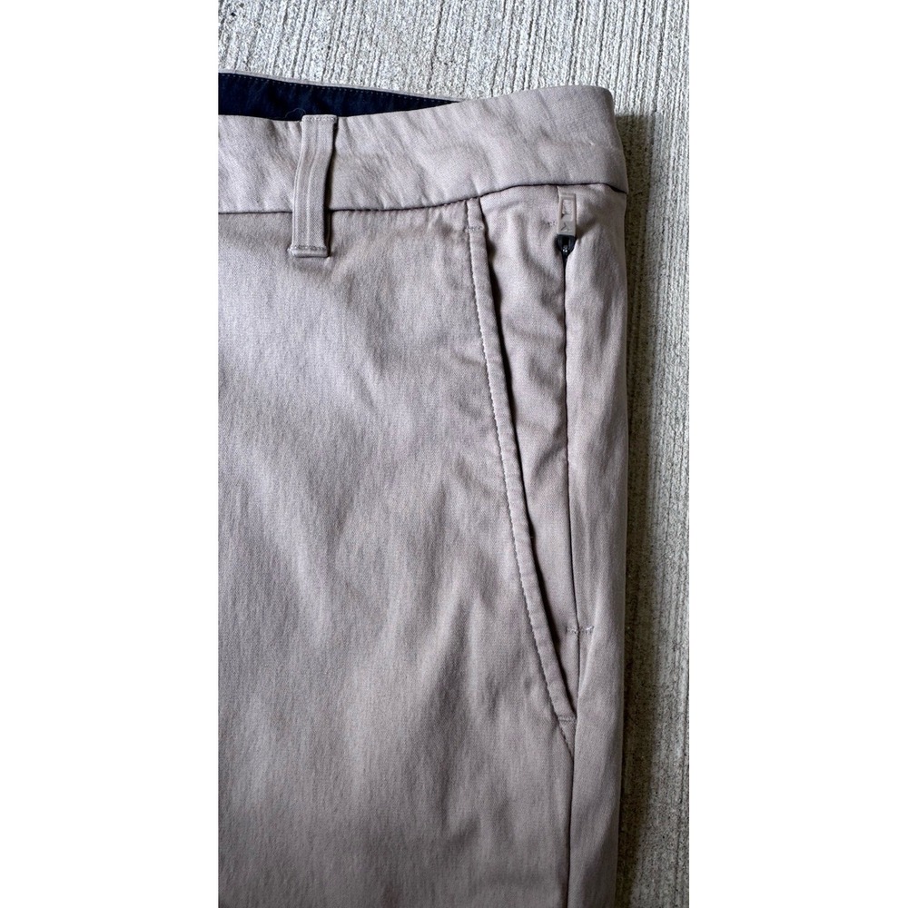 Birddogs Men's Chino Pants 34x30 Khaki Beige Stretch Cotton Zip Pocket - Picture 6 of 11